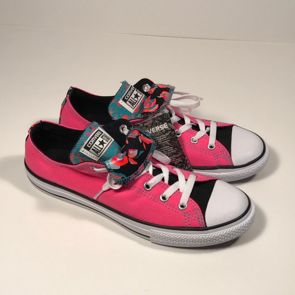 Converse Double Tongue Junior Girl Size 6, New
